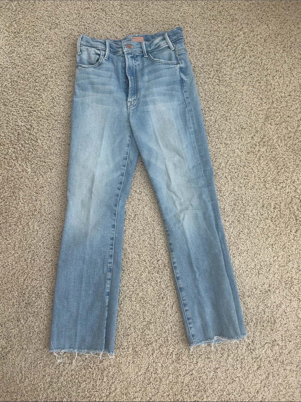 Mother Hustler Ankle Fray sz 27